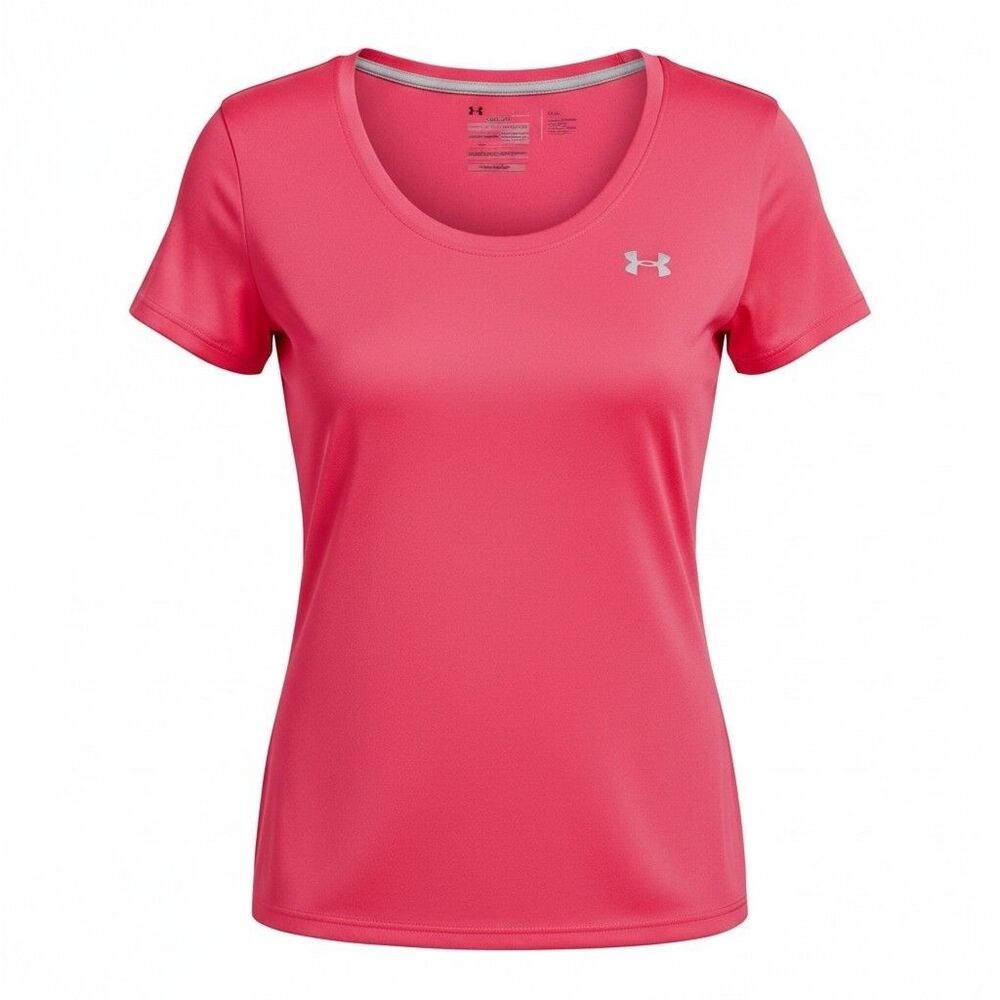 Under Armour Women's HeatGear Semi-Fitted Short Sleeve Training T-Shirt Large